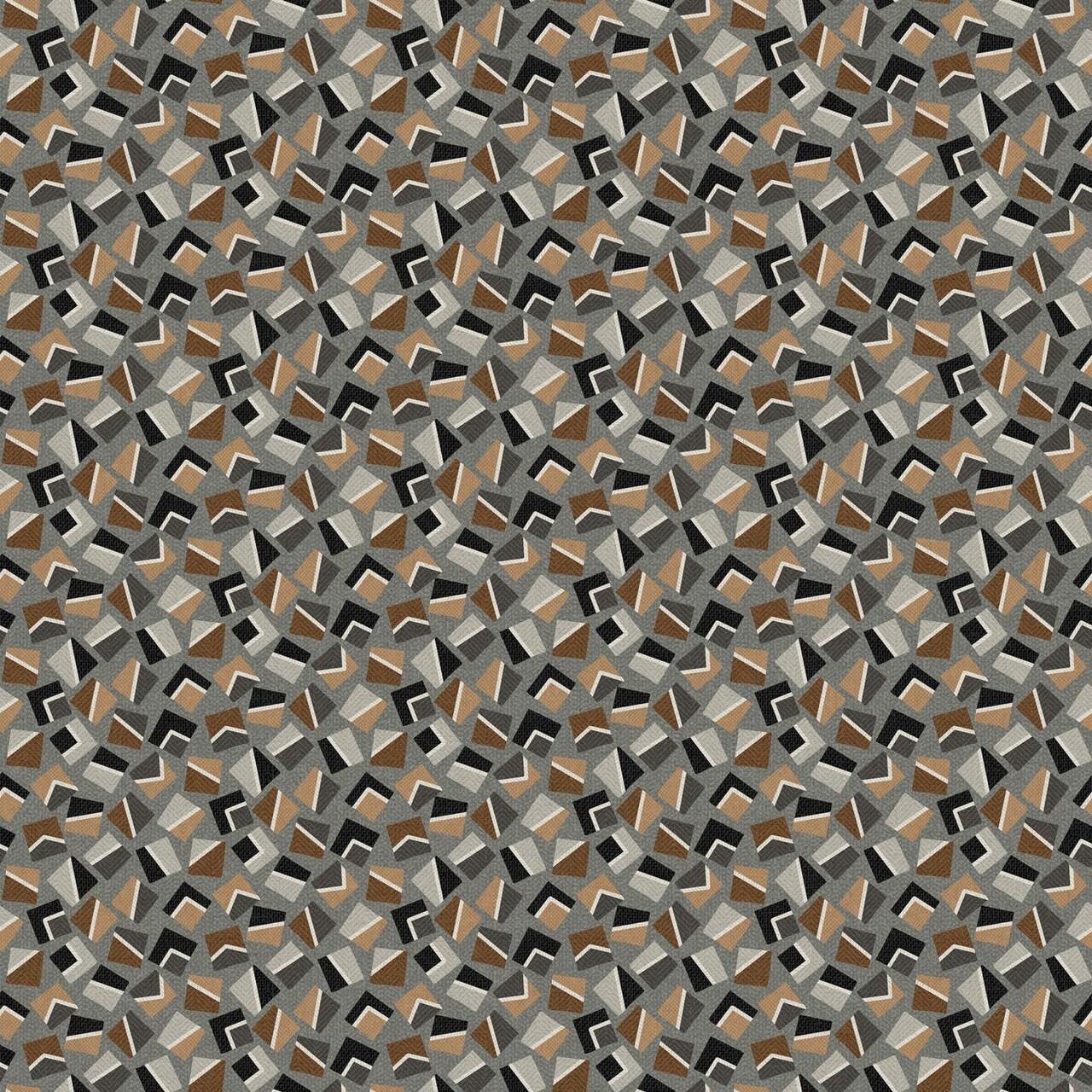 Fabric Northcott Gray Large Block Toss Flannel Haberdashery by the Quarter Yard F28545-95